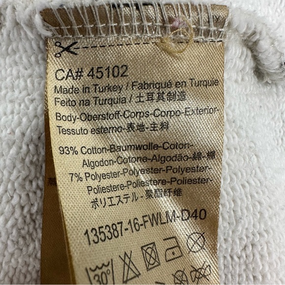 Scotch & Soda Size 2 Medium Gray Stars Sweatshirt - Picture 12 of 15